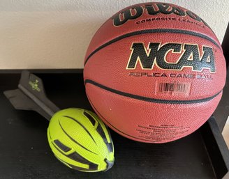 NCAA Wilson Basketball & And Backyard Hero Football