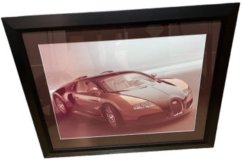 Bugatti Veyron Framed Print - 30x24