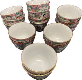 Chinese Tea Cups Or Sauce Dishes. Made In Japan.