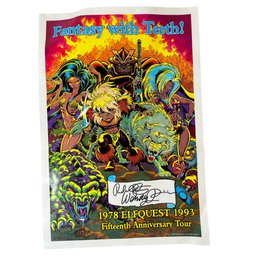 ElfQuest Poster Signed By Wendy Pini