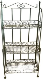 Outdoor Bakers Rack (Metal) 23.5x47.5x11