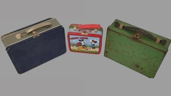 Vintage Collectors Lunchboxes Great Find