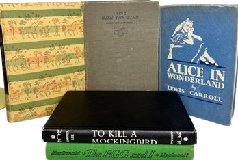 Alice In Wonderland By Lewis Carrol, To Kill A Mockingbird, Gone With The Wind And More