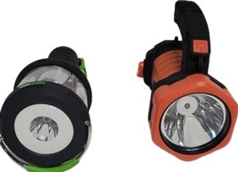 Camping Flash Light And Lantern Combo L.