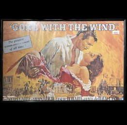 Framed Poster Of Gone With The Wind, By David O Selznicks Production Of Margaret Michells (36.5in X 24.5in)