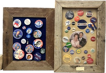 Campaign Button Collection 1980 And 1988