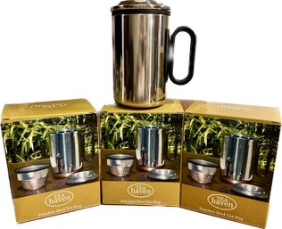 Tea Haven Stainless Steel Tea Mug, Box Of About 25