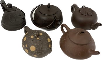 Variety Of Clay Tea Kettles