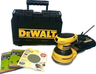 DeWalt 120 V Random Orbit Sander With Replacement Disks