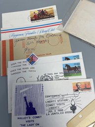 Stamp Collection From The 1950's, Letters And Correspondence