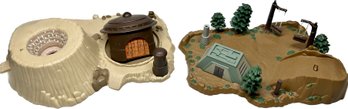 1994 Star Wars Micro Machines Endor Play Set And Star Wars Micro Machines Hoth Tatooine Play Set