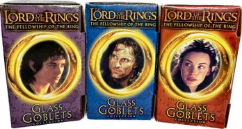 Lord Of The Rings Character Glass Goblets Collection (3)