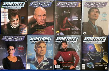Assortment Of Star Trek Magazines (total Of 8)