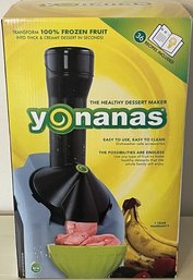 YoNanas Healthy Dessert Maker, Recipes Included. New In Box.