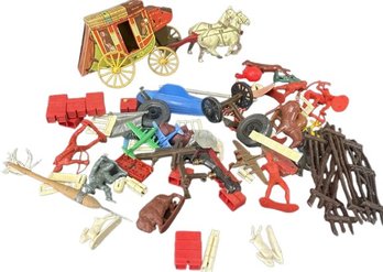 Vintage Marx Cowboys Western Toys