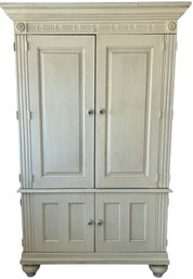 Cream Colored Hutch/drawer (49.5x79.5x25.5)