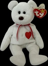 RARE Valentino TY Beanie Baby- Tush Tag Reads 1993, Hang Tag Reads 1994