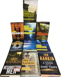 Collection Of Hardback Murder Mystery Novels From Author Ian Rankin (10)