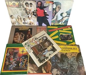 Collection Of Vinyl Records From Jimmy Cliff, Black Star Liner, Sly And The Revolutionaries And More (10)