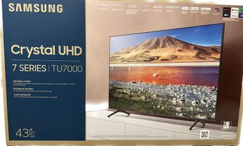 Samsung Crystal UHD 7 Series TU7000 43in Smart TV, Untested