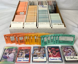Donruss 1988-1991 Baseball Cards And Puzzles