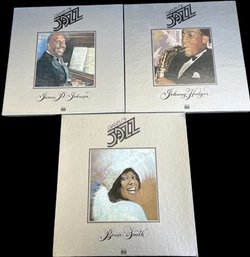 (3) 'Giants Of Jazz' Vinyl Booklets