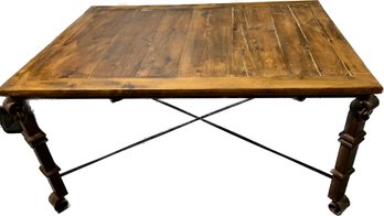 Wood Table 60Lx42Wx30H