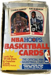 BOX BASKETBALL - 1990 NBA Hoops Basketball Cards