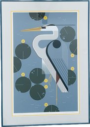 Serigraph Signed And Numbered By Artist Charley Harper, 39/500, 36' X 25', Certificate Of Authenticity