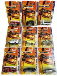 Matchbox Collectibles 9 Pcs, 1957 Thunderbird, Off Road Rider, Flame Tamer And More - 13'