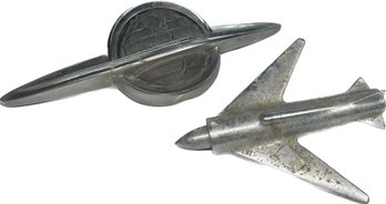 1950s Oldsmobile Ornament, Rocket Hood Ornament