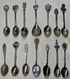 Illinois State Spoon, Houston, Tx Astrodome Spoon, World Of Animals Dallas, TX Spoon, And More