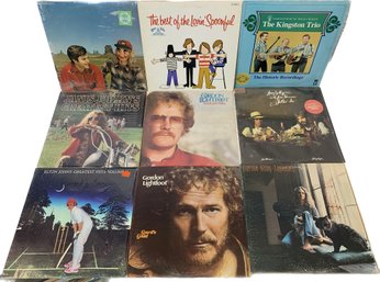 Janis Joplin, Gordon Lightfoot, The Kingston Trio, Carole King Tapestry, And More Vinyl Records