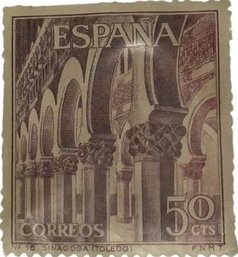 Espaa Correos Sinagoga Toledo Stamp