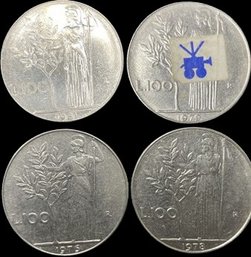 Italian Lira 100 Coins