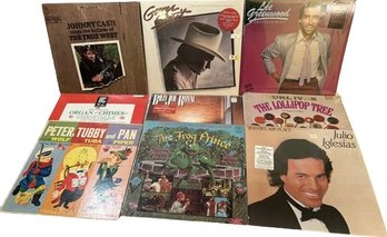 Vinyl Records- George Strait, Johnny Cash & More!
