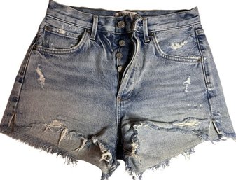 AGOLDE Los Angeles Premium Denim Shorts - Size 25