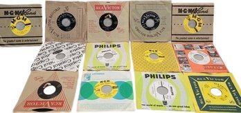 Vinyl 45 Collection. (13) . Joni James, Teresa Brewer, Linda Scott. Rca Victor And Many More