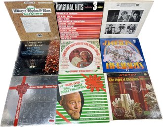Vintage Vinyls-Spirit Of Christmas With The Living Strings, Christmas Rhapsodies For Young Lovers, And More