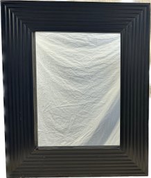 Black Metal Framed Mirror, 32x39, Some Scratches On Frame As Shown