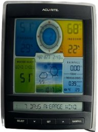 FC Acu Rite Weather Display. Monitoring System Provides Real-Time Weather 7 Inches - DC 4.5V 3x AA, 50-60Hz