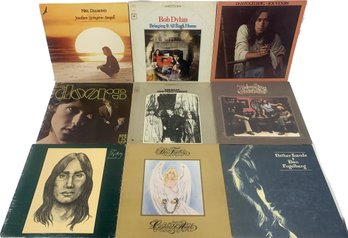 Neil Diamond, The Doors, Bob Dylan, Dan Fogelberg, And More Vinyl Records,