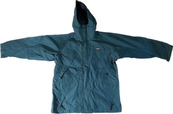 Patagonia Mens XL Torrentshell Teal Rain Jacket