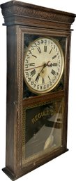 Regulator Clock Made By The E. Ingraham Co. Bristol, Conn. USA