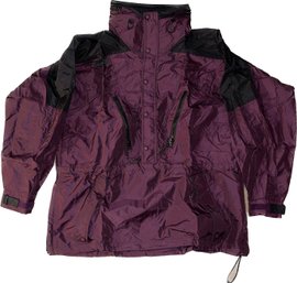 Columbia Sportswear Mens XL Maroon Snow Jacket. Sides Unzip For Additional Breathability.