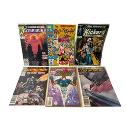 Marvel Comics: Nova Issue 1 Marvel, Starriors 1,3, & 4, Ren & Stimpy, Kickers Inc.