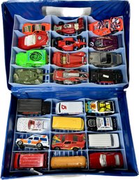 Tara Toy Corp 24 Car Case With Hot Wheels