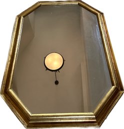 Octagonal Ornamental Framed Wall Mirror- 22x1x30