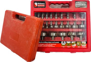 Hickory Woodworking 16 Pc. Forstner Bit Set And More