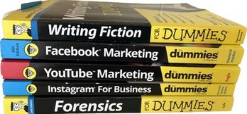 Books For Dummies, Writing Fiction, Facebook Marketing, Youtube, Instagram For Business And Forensics